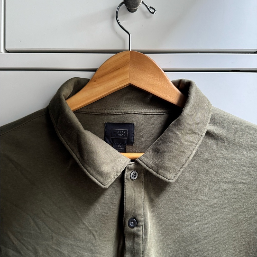 14th & Union - Olive Green Men's Polo Shirt
